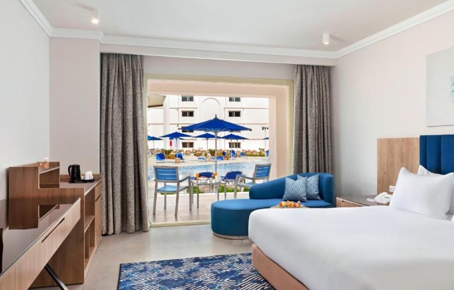 Double Deluxe Pool view Pickalbatros blu spa Resort ( Egyptians rate )